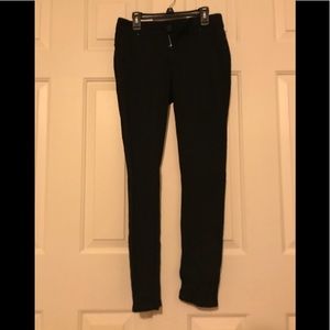 Black skinny dress pants